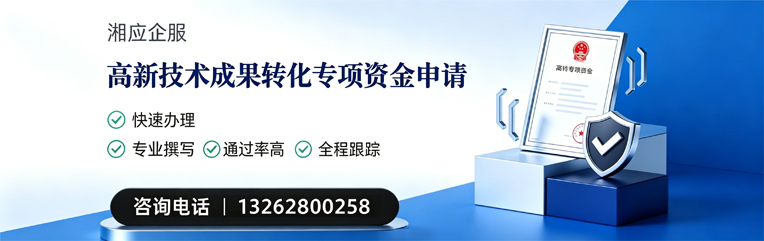 宜昌高新技术成果转化专项资金申报服务