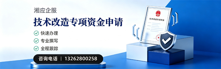 宜昌技术改造专项资金申报服务