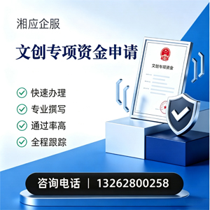 宜昌文创专项资金申报服务